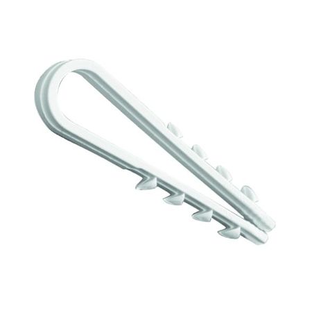 Урал Пак АЭ-5059018-100 Дюбель-хомут d11-18мм бел (уп.100шт) У.ПАК