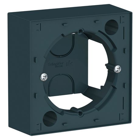 Коробка ATLASDESIGN для наружного монтажа изумруд - ATN000800 APC