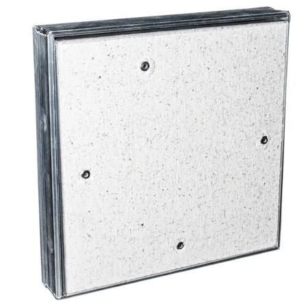 Люк ревизионный D Ceramo 400х400мм скрыт. монтаж съемный алюм. EVECS D4040 ЭРА