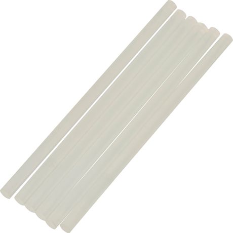 Стержни клеевые, 7 x 150 мм, прозрачные, 6 шт. - 930710 MATRIX