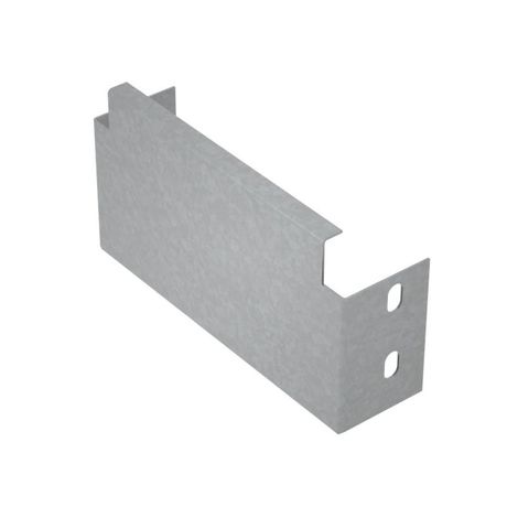 Заглушка лотка 80х600 мм "ПЛЮС" INOX304 | ZUplus80-600 КМ - профиль КМ-Профиль PL8795