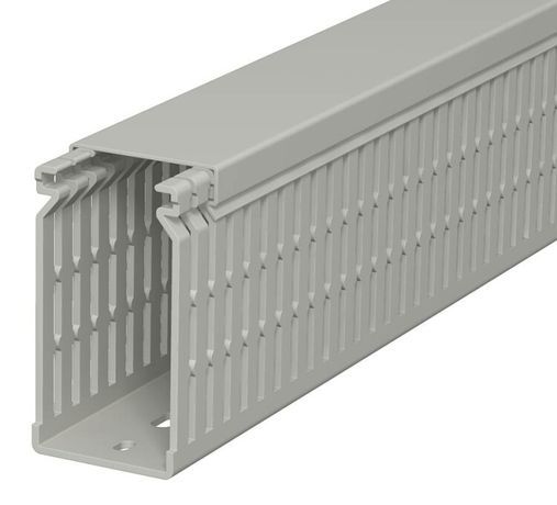 Распределительный кабельный канал LK4 N 80x40x2000 мм (ПВХ,серый) (LK4 80040) | 6178227 OBO Bettermann