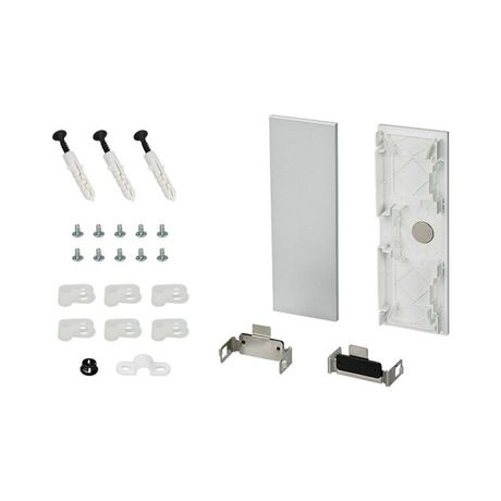 Заглушка S2-WALL-X2-H128 Silver (ARL, Пластик) - 021232 Arlight