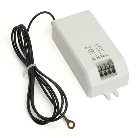 Датчик движения (касания) 230V 800W белый с 1.5м кабелем SEN34, артикул 48962 | FERON