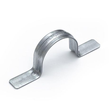 Скоба металлическая двухлапковая СМД d31-32 мм для монтажного пистолета (без отверстий) (50 шт/уп) | PR13.1992 Промрукав Строитель