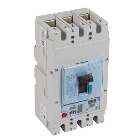Выключатель автоматический DPX3 630 с электронным расцепителем для защиты электродвигателей 36кA 3П 320A - 422608 Legrand