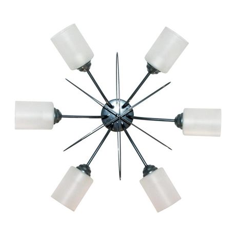 Светильник Орбиталь 161 хром (Плафон 8461) НСБ 01-6х60-106 Е27 ИУ - 1005404584 Элетех