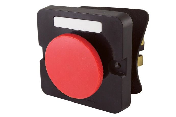 Пост кнопочный ПКЕ 122-1 красный гриб IP54 | SQ0742-0015 TDM