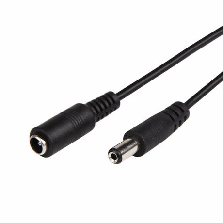 Удлинитель кабеля питания 0.5А IP20 2.1х5.5мм штекер-гнездо 3м Rexant 14-0360 MEET