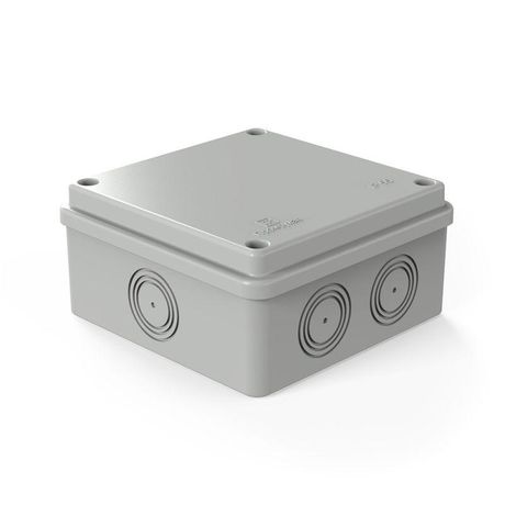 Коробка распределительная 40-0301 безгалогенная (HF) 100х100х50 без гермовводов (60шт/кор) | Промрукав Строитель