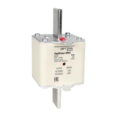 Вставка плавкая OptiFuse NH3-400-gG-УХЛ3 | 374958 КЭАЗ