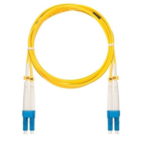 Патч-корд NMF-PC2S2C2-LCU-LCU-005 волоконно-оптический соед. одномод. 9/125мкм стандарта OS2 LC/UPC-LC/UPC двойн. LSZH нг(В)-HFLTx 2мм желт. 5м NIKOMAX