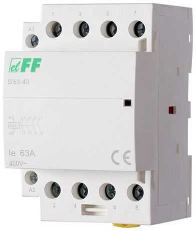 Контактор модульный ST-63-40 230В 63А F&F EA13.001.005 Евроавтоматика