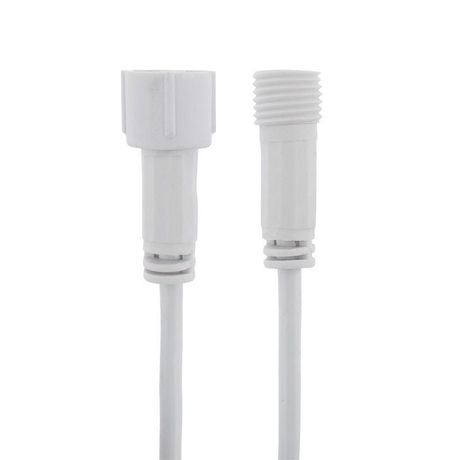 Удлинитель-шнур для подключения уличных гирлянд 1м бел. ПВХ Neon-Night 315-420