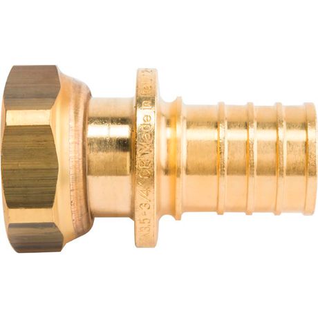 Переходник с накидной гайкой 25xG 3/4 для труб из сшитого полиэтилена аксиальный - SFA-0019-002534 STOUT RG008P0UDB1TM0