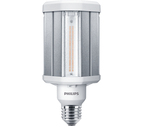 Лампа светодиодная LED HPL 42 Вт 6000 Лм 4000 К E27 220-240 В IP65 Ra 80-89 (класс 1В) Tforce PHILIPS - 871869963824500 929002006602