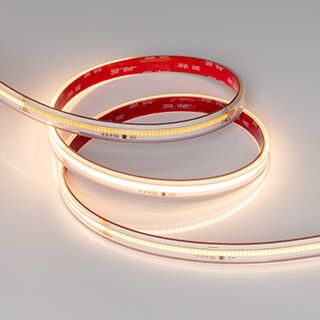 Светодиодная лента герметичная SPI-COB-PS-X378-14mm 24V Warm2700-PX63-BPT (7 W/m, IP67, 5m) (Arlight, бегущий огонь) | 041743 Arlight