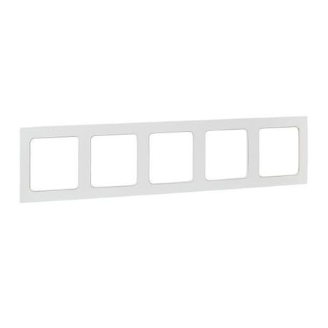 Стокгольм Рамка 5-местная белая | EXM-G-306-10 EKF