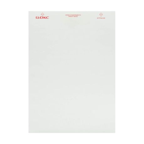 Табличка маркировочная 15х9мм. Полиэстер. Белая (242 шт. на пластине, упак. по 10 листов) - SITFP0915W ДКС