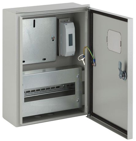 Корпус металлический навесной ЩУ-1Н-12 IP55 (400х315х165) | Б0043764 ЭРА