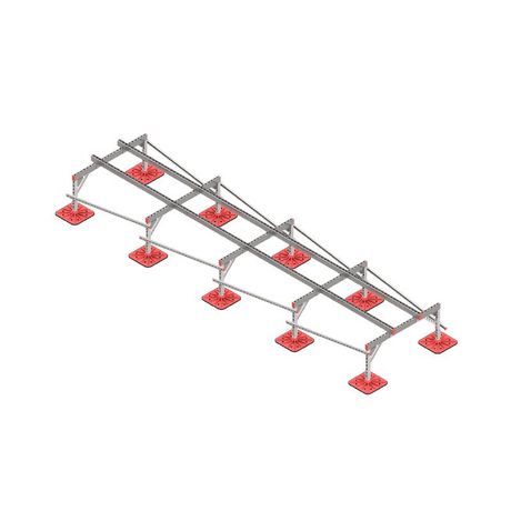 Конструкция опорная для установки оборудования TECHNORAPTOR FOOT 1200х5000 тип 1 HD КМ TR0227 КМ-Профиль