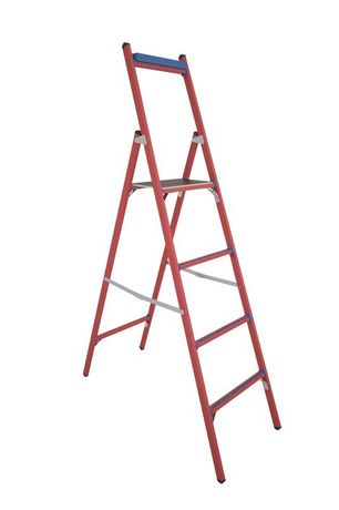 Стремянка диэлектрическая ССД-1.3 Евро с симметричной опорой стеклопластик. Антиток Д413776 Диэлектрик