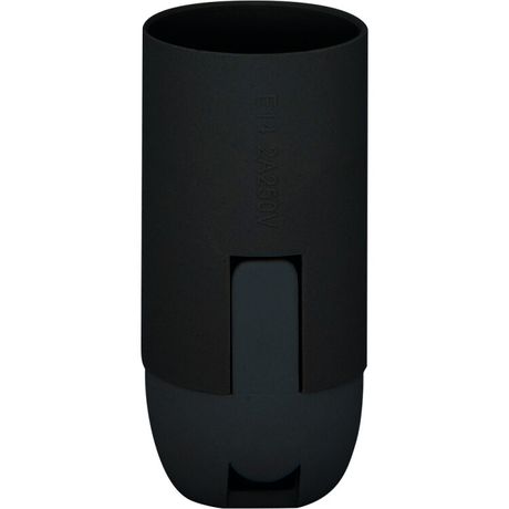 Патрон пластиковый LH111 230V E14 (26x56мм) черный | 22370 Feron