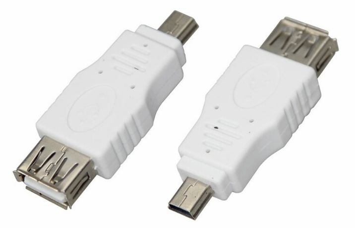 Переходник гнездо USB-A (Female)-штекер miniUSB (Male) | 18-1175 REXANT MEET