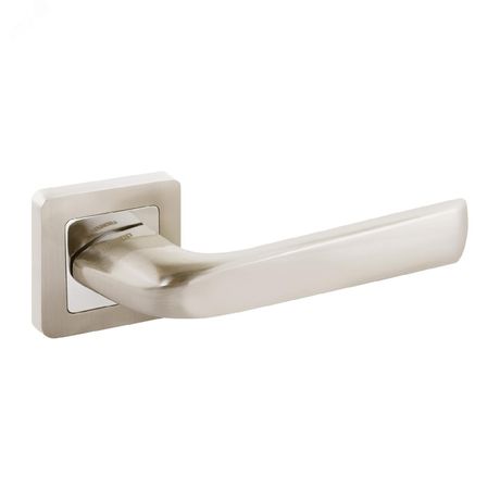 Ручка на квадратной накладке (комплект), АЛЛЮР АРТОДРИ SN (2480) никель матовый - 12261 ПТК