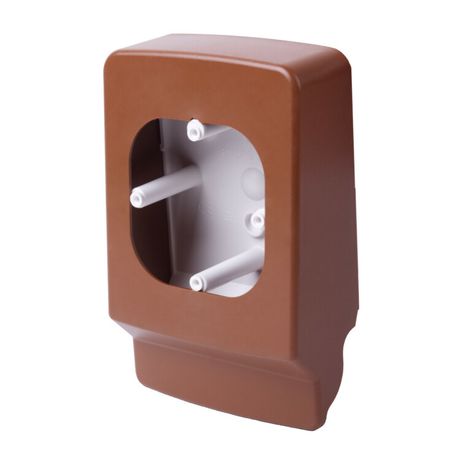 Коробка ЭУИ для кабельных каналов PNLP 35 2Z (I2) (Цвет Дуб темный) | 2Z_I2 Kopos