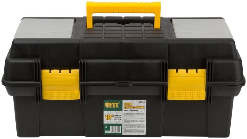 Ящик для инструмента пластиковый 19'' (48.5 х 24.5 21.5 см) - 65553 РОС