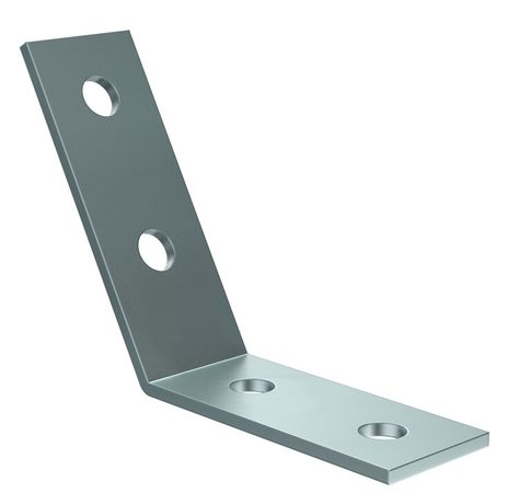 Уголок крепежный наклонный 60град для STRUT-профиля HDZ | CLM50D-UNS-060-40-HDZ IEK