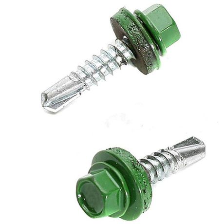 Саморез КР 4.8х51 RAL 6002 (уп.1000шт) Tech-Krep/Zitar 905641