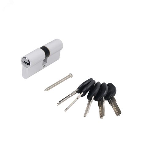 Механизм цилиндровый для врезных замков, АЛЛЮР HD F 70-5К белый - 12230 ПТК