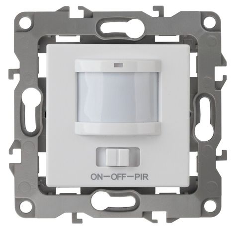 Датчик движения 3-проводной, 180-250В, 400Вт, Эра12, белый,12-4104-01 - Б0031261