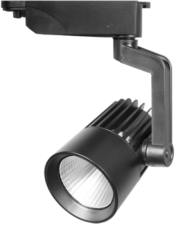 Светильник светодиодный трековый на шинопровод ДПО- 30w 4000K 24° BL (чёрный) IP40 jazzway - 5010550