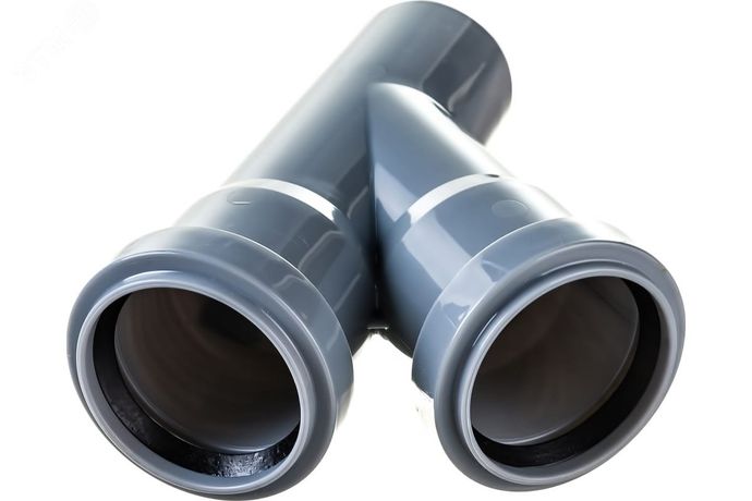 Тройник канализационный 45 град. 50 х - 205045 Политэк