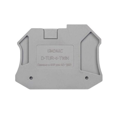 Изолятор торцевой для клеммы TUR-4-TWIN | D-TUR-4-TWIN DKC ДКС