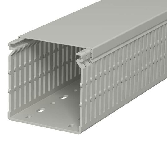 Распределительный кабельный канал LK4 N 80x80x2000 мм (ПВХ,серый) (LK4 80080) | 6178231 OBO Bettermann