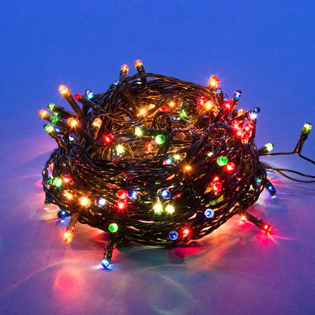 Гирлянда с контроллером UDL-S1000-200/DGA MULTI IP20 MINI, 10м. 200 миниламп накаливания. мультиколор. шнур зеленый | UL-00003945 Uniel