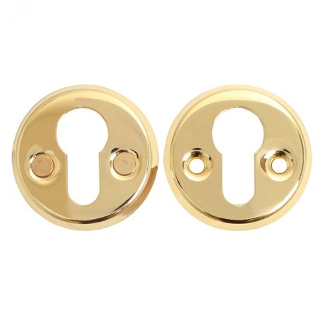 Накладка для ц/м АЛЛЮР 016PZ-50 PB золото финских дверей - 14057 ПТК