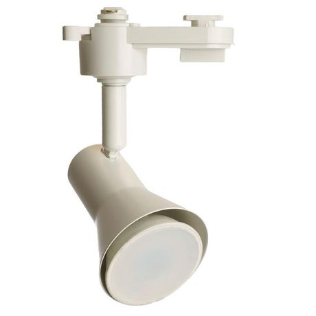 Светильник трековый AL187 под лампу GU10 в стальном корпусе, белый | 48704 FERON