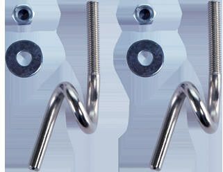 Комплект крепления Arctic на трос с витым крюком | 2069000330 Световые Технологии