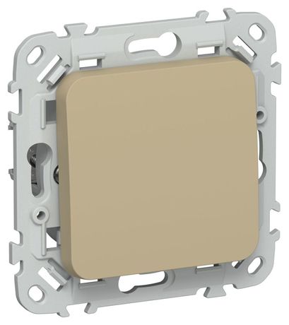 Выключатель кнопочный 1-кл. СП FLITE ВС11-2-0-ФлХ 10А механизм хаки IEK FI-V14-0-10-1-K59 IEK арт. FI-V14-0-10-1-K59