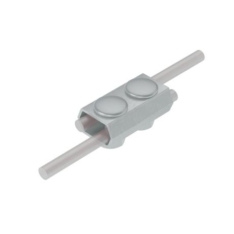 Соединитель параллельный PS-D5-8 INOX304 для прутка d5-8мм нерж. сталь КМ MA0060 КМ-Профиль