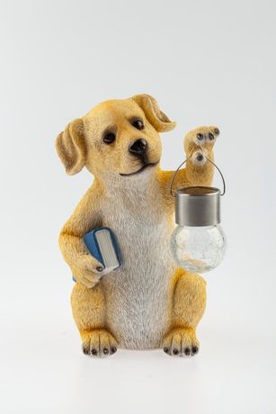 Светильник садовый Умный пес ERASF22-09 из полистоуна 27 см | Б0053354 ЭРА