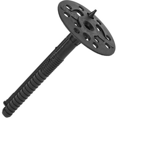 Дюбель для теплоизоляции с пласт. гвоздем 10х160 EcoPlast 154327 Экопласт