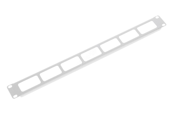 Органайзер кабельный горизонтальный 19" 1U с окнами для кабеля | ГКО-О-1 ЦМО