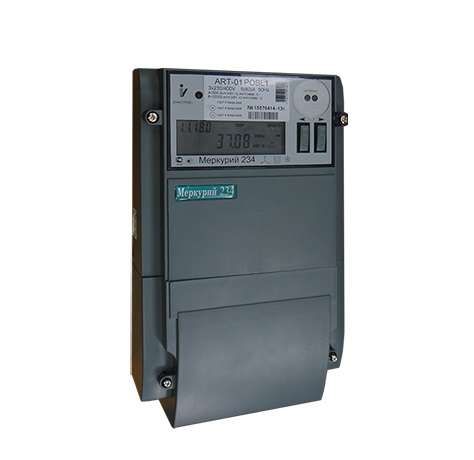 Счетчик "Меркурий" 234 ART-03 PR 3ф 5-10А 0.5s/1.0 класс точн. многотариф. оптопорт RS485 ЖКИ Моск. вр. Инкотекс М0000052161 М0000047646 М0000047244