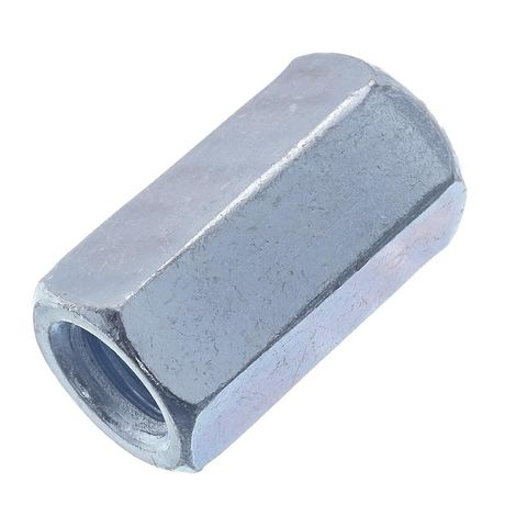 Гайка соединительная М 10 DIN 6334 цинк (уп.40шт) коробка СТРОЙМЕТИЗ 3050065